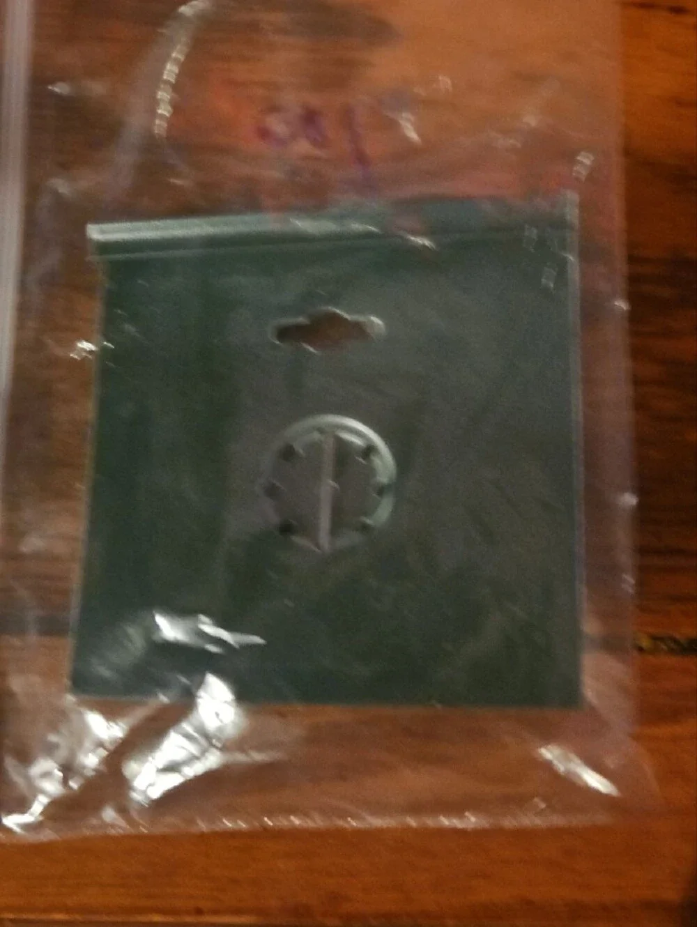 Silver-Tone 'Coffee Lover' Charm Brooch - Silver